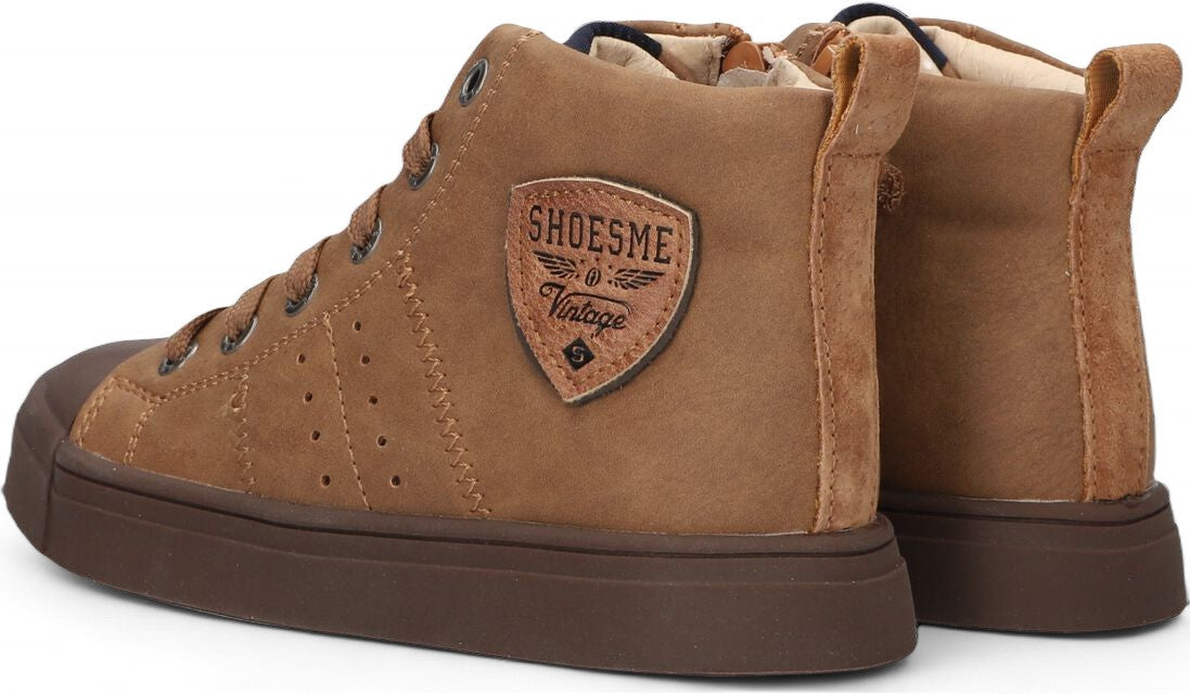 Shoesme Veterboot - Shoesme Kinderschoenen - Bruin | SH23W036