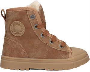 Shoesme Veterboot - Shoesme Kinderschoenen - Cognac | SW23W006