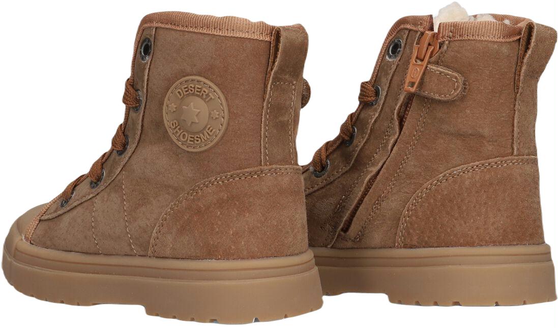 Shoesme Veterboot - Shoesme Kinderschoenen - Cognac | SW23W006