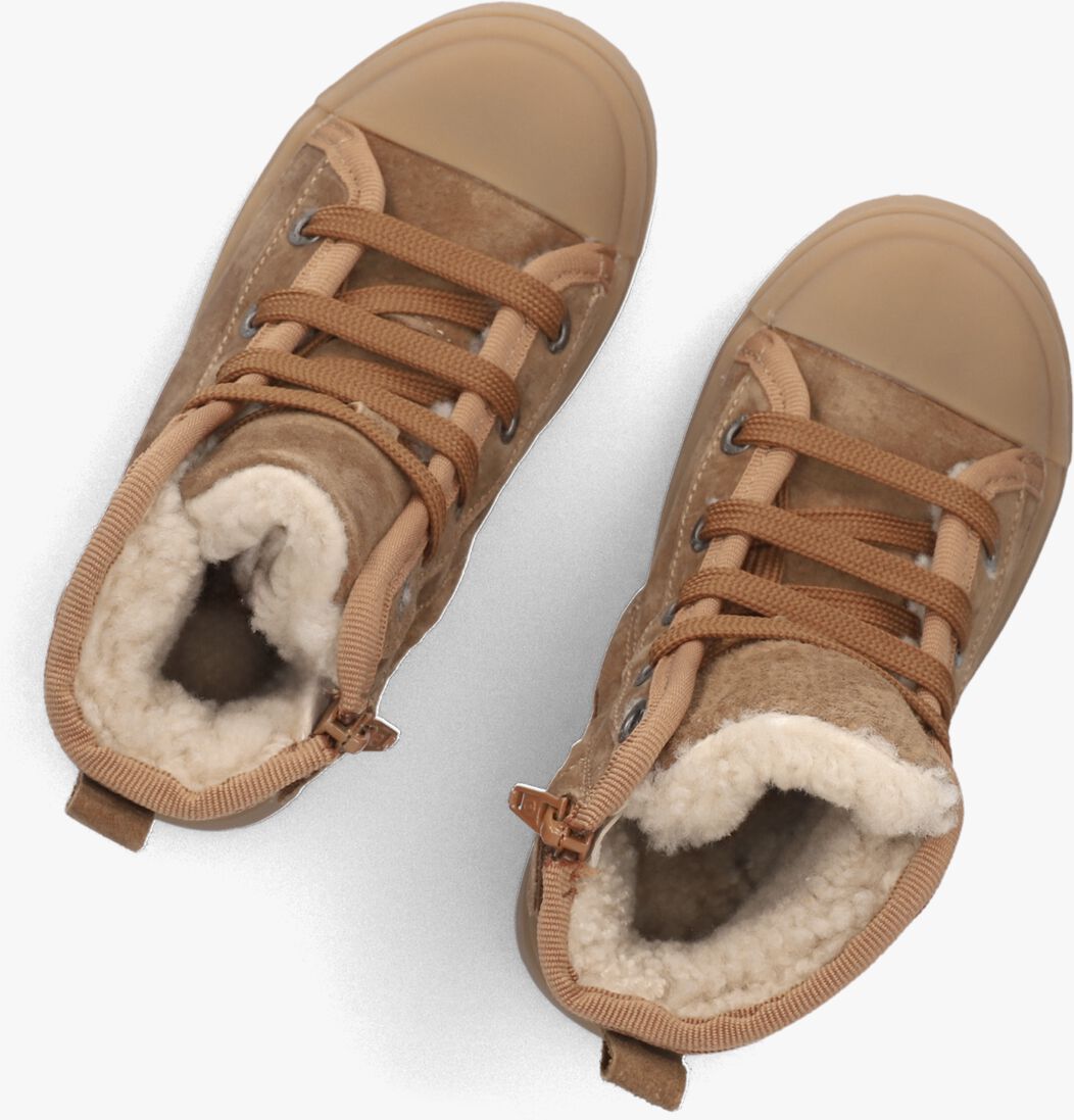 Shoesme Veterboot - Shoesme Kinderschoenen - Cognac | SW23W006