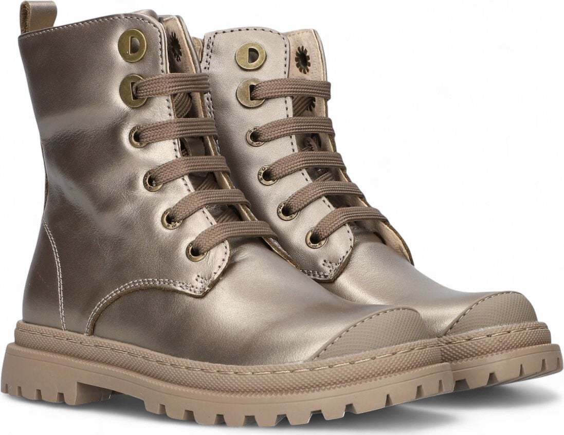 Shoesme Veterboot - Shoesme Kinderschoenen - Goud | NT24W007