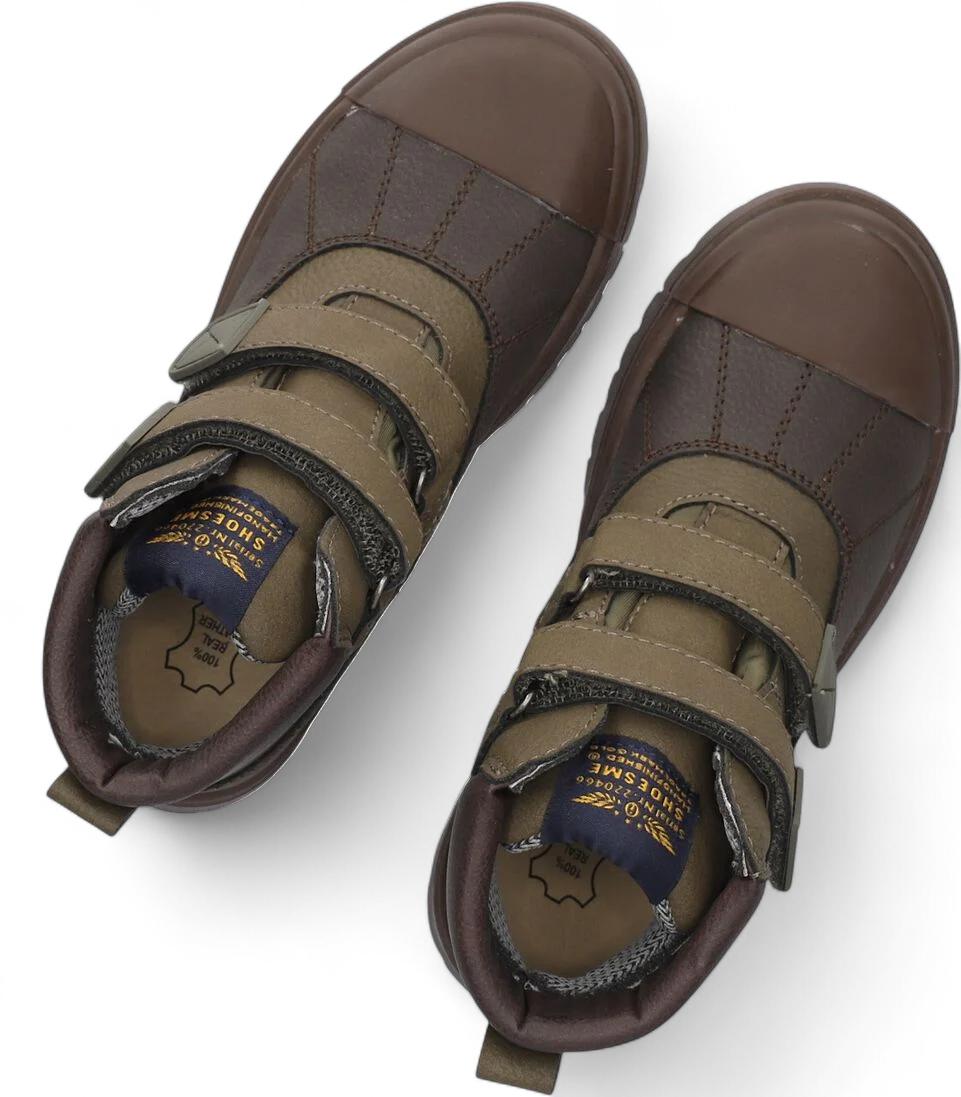 Shoesme Veterboot - Shoesme Kinderschoenen - Groen | SW25W009