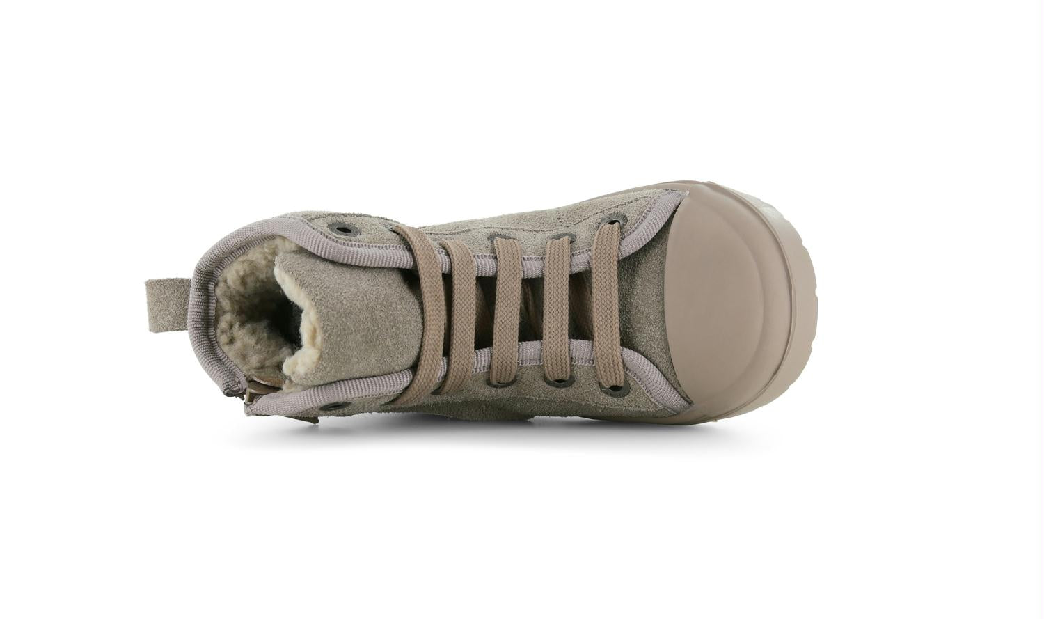 Shoesme Veterboot - Shoesme Kinderschoenen - Taupe | SW23W006