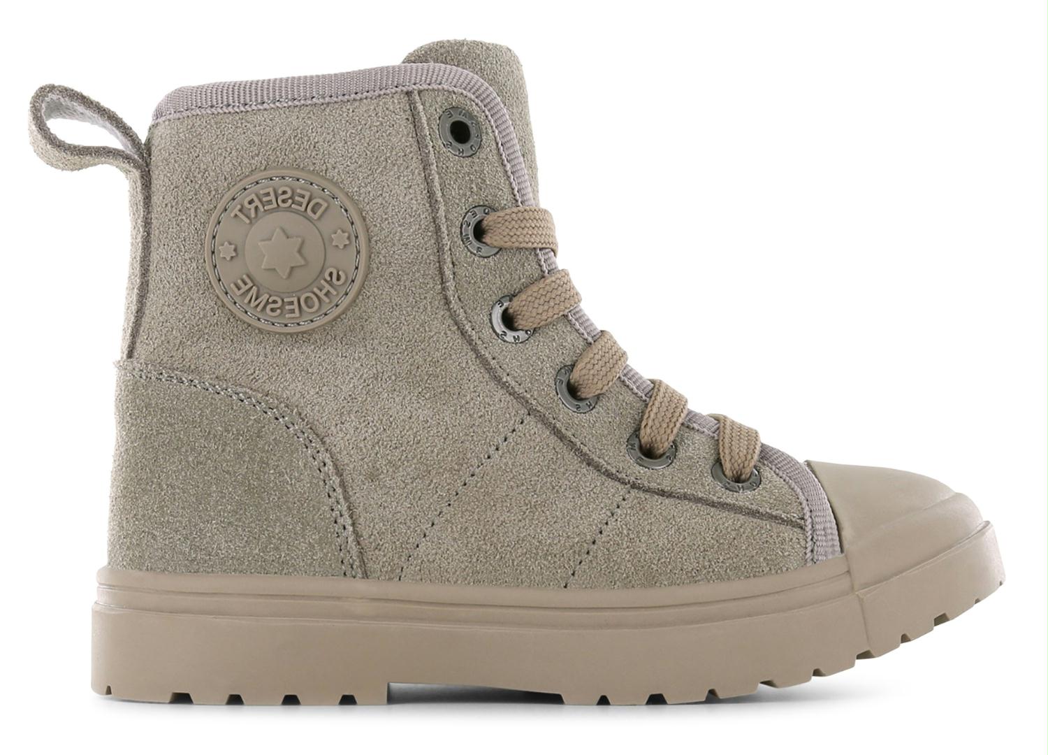 Shoesme Veterboot - Shoesme Kinderschoenen - Taupe | SW23W006