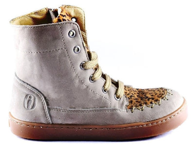 Botte à lacets Shoesme - Chaussures pour enfants Shoesme - Taupe | ur22w049C