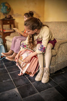 Stones & Bones Boekentas - Stones & Bones Accessoires - Roze | Lotus PL - Love In Blossom 20919