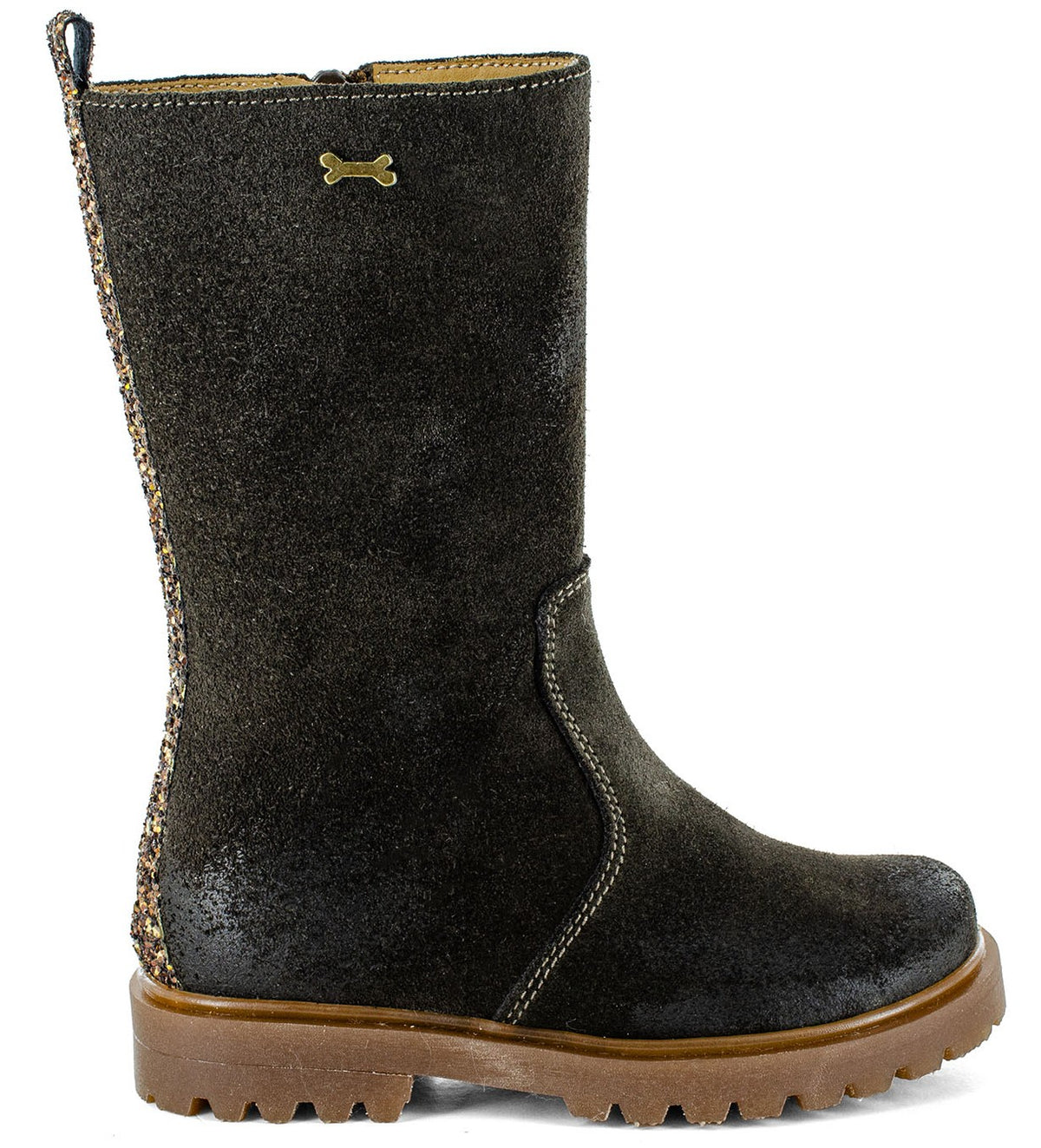 Stones & Bones Laars - Stones & Bones Kinderschoenen - Bruin | Bater 5513