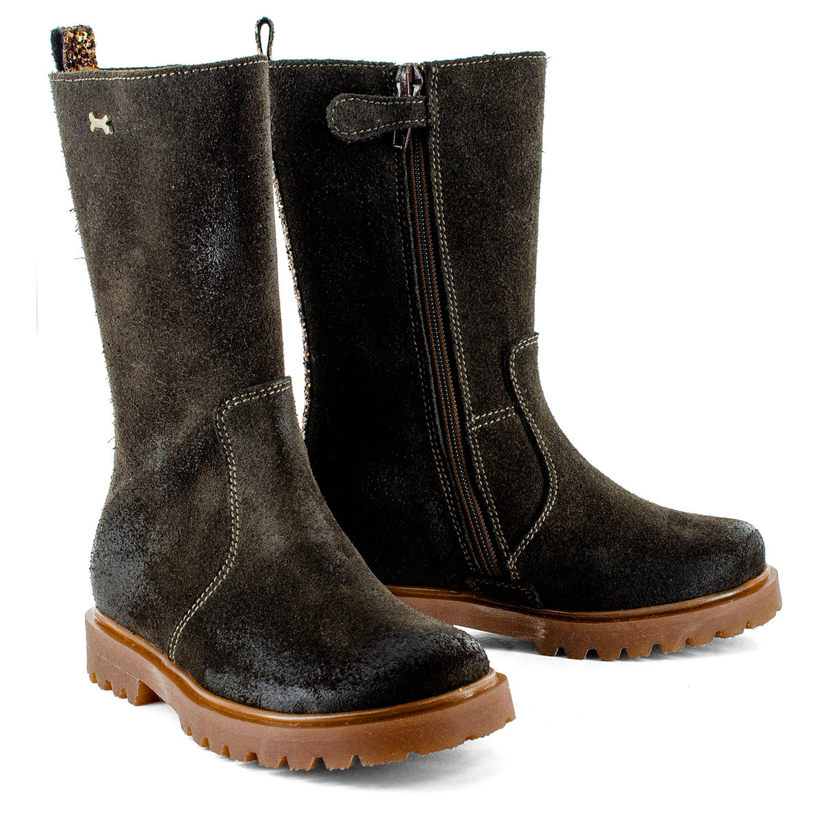 Stones & Bones Laars - Stones & Bones Kinderschoenen - Bruin | Bater 5513
