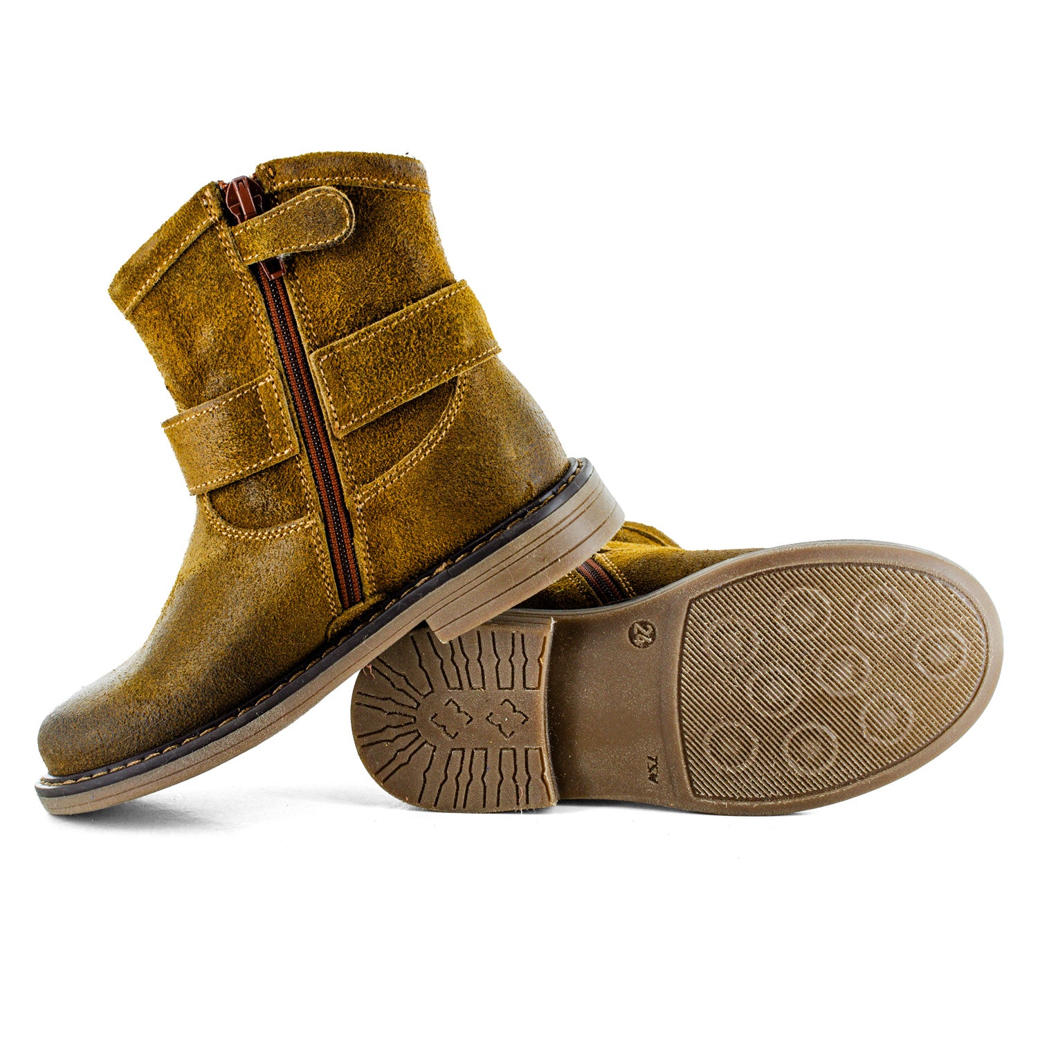 Stones & Bones Laars - Stones & Bones Kinderschoenen - Cognac | Fayal 5394