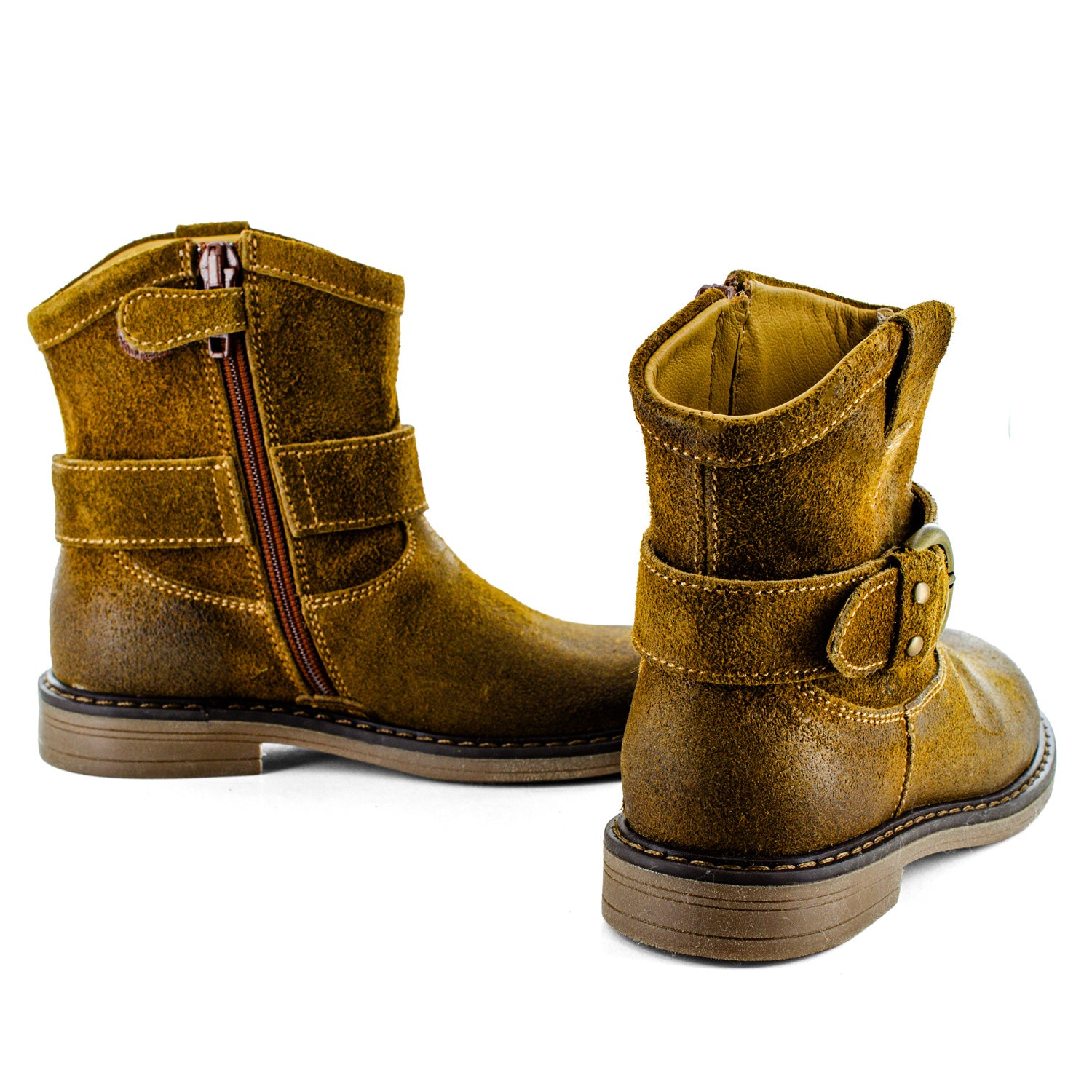 Stones & Bones Laars - Stones & Bones Kinderschoenen - Cognac | Fayal 5394