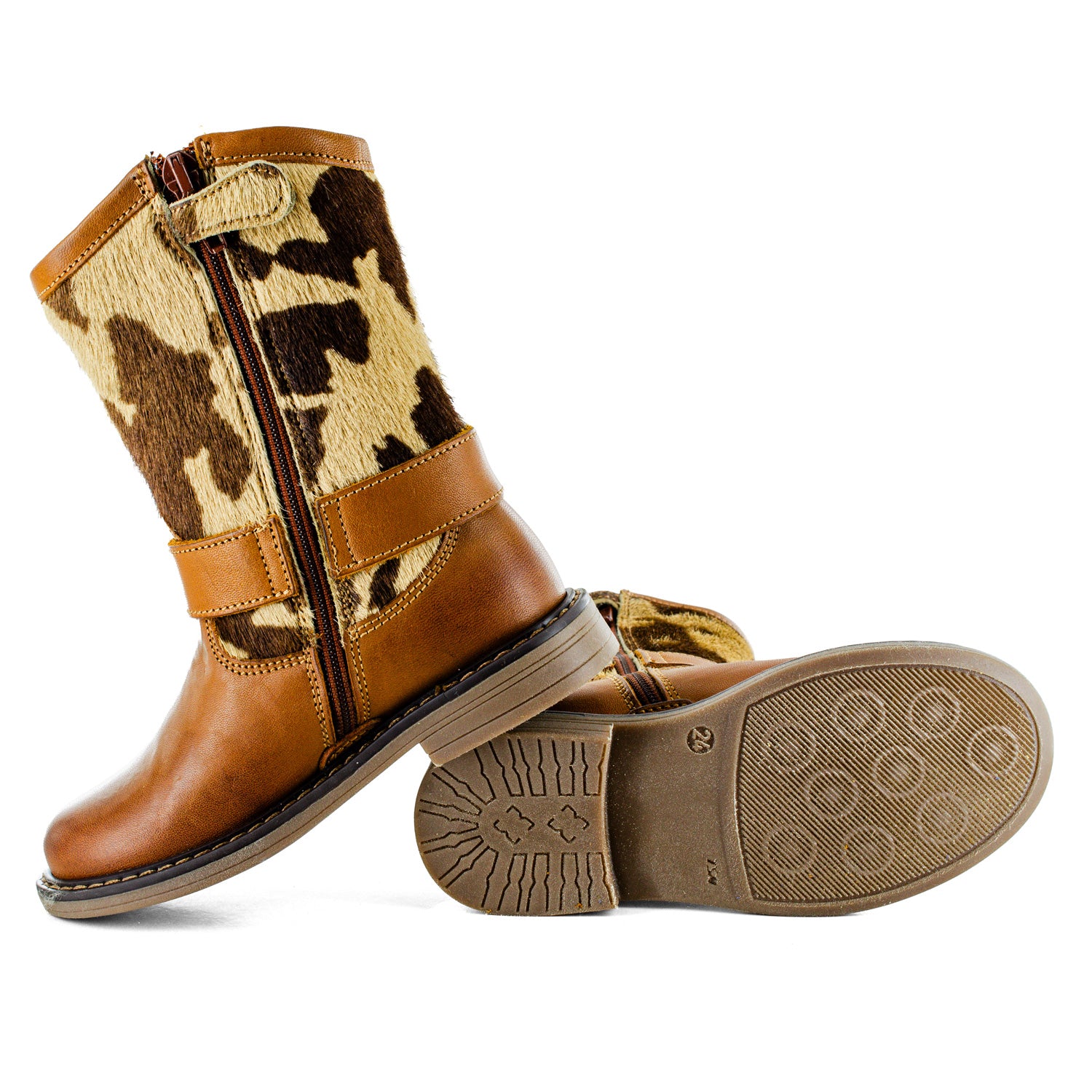 Stones & Bones Laars - Stones & Bones Kinderschoenen - Koe | Fader Calf Pony Cuio 5395