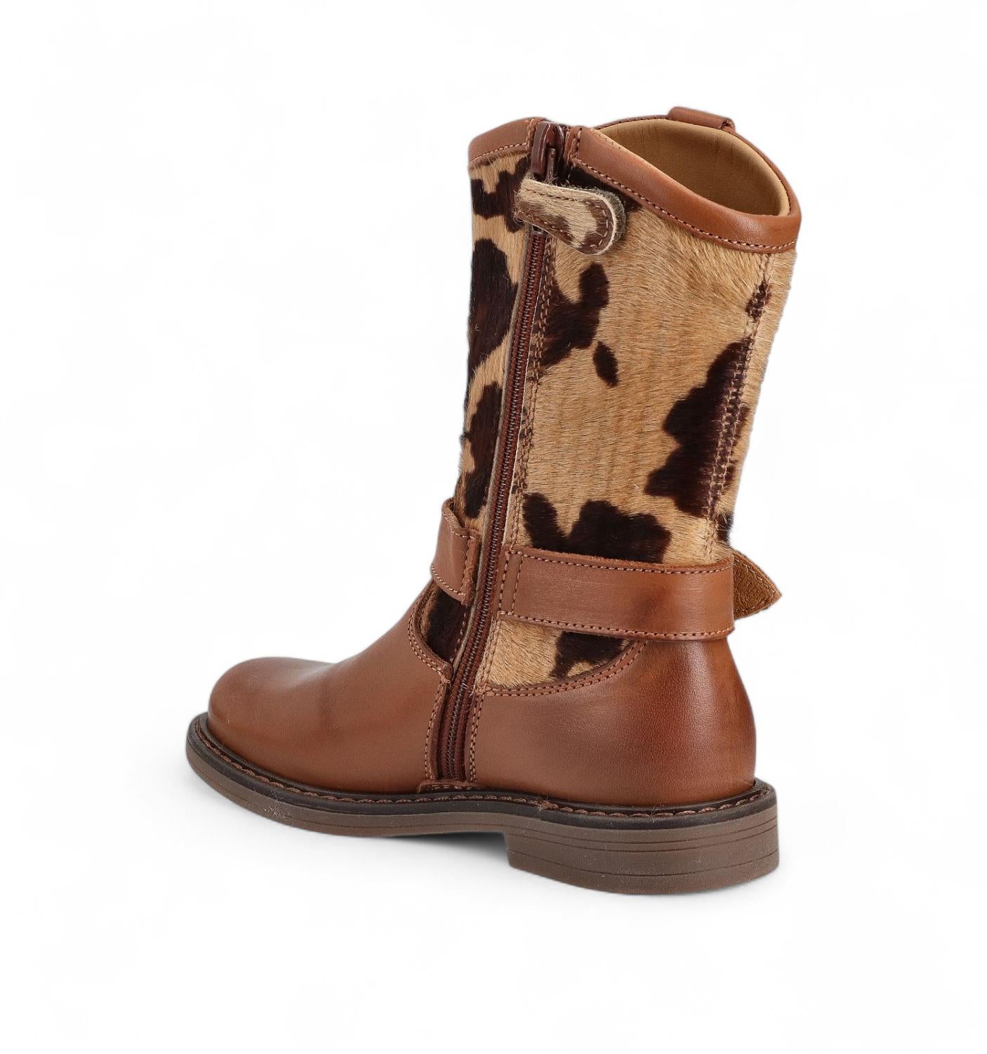Stones & Bones Laars - Stones & Bones Kinderschoenen - Koe | Fader Calf Pony Cuio 5395