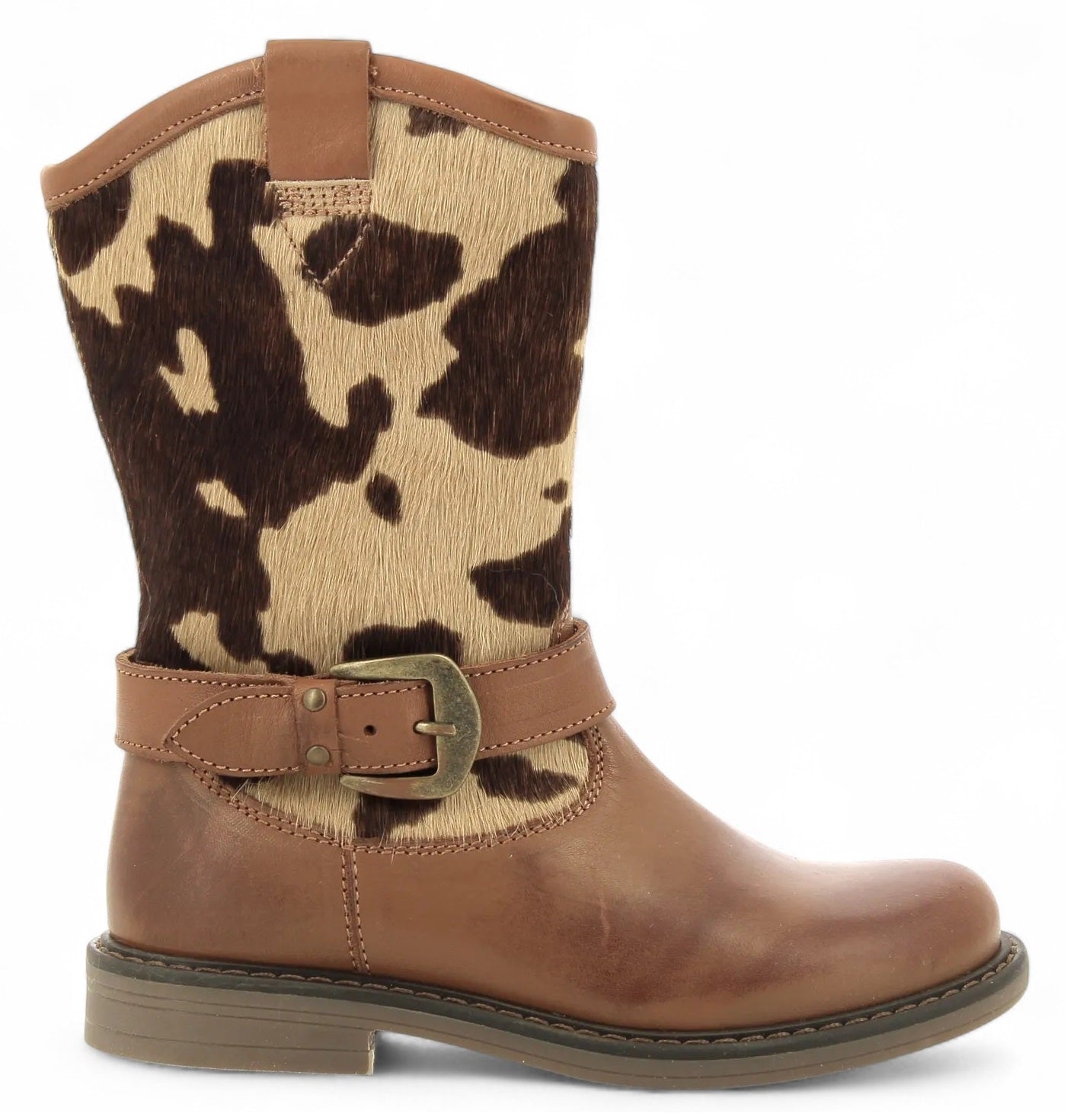 Stones & Bones Laars - Stones & Bones Kinderschoenen - Koe | Fader Calf Pony Cuio 5395
