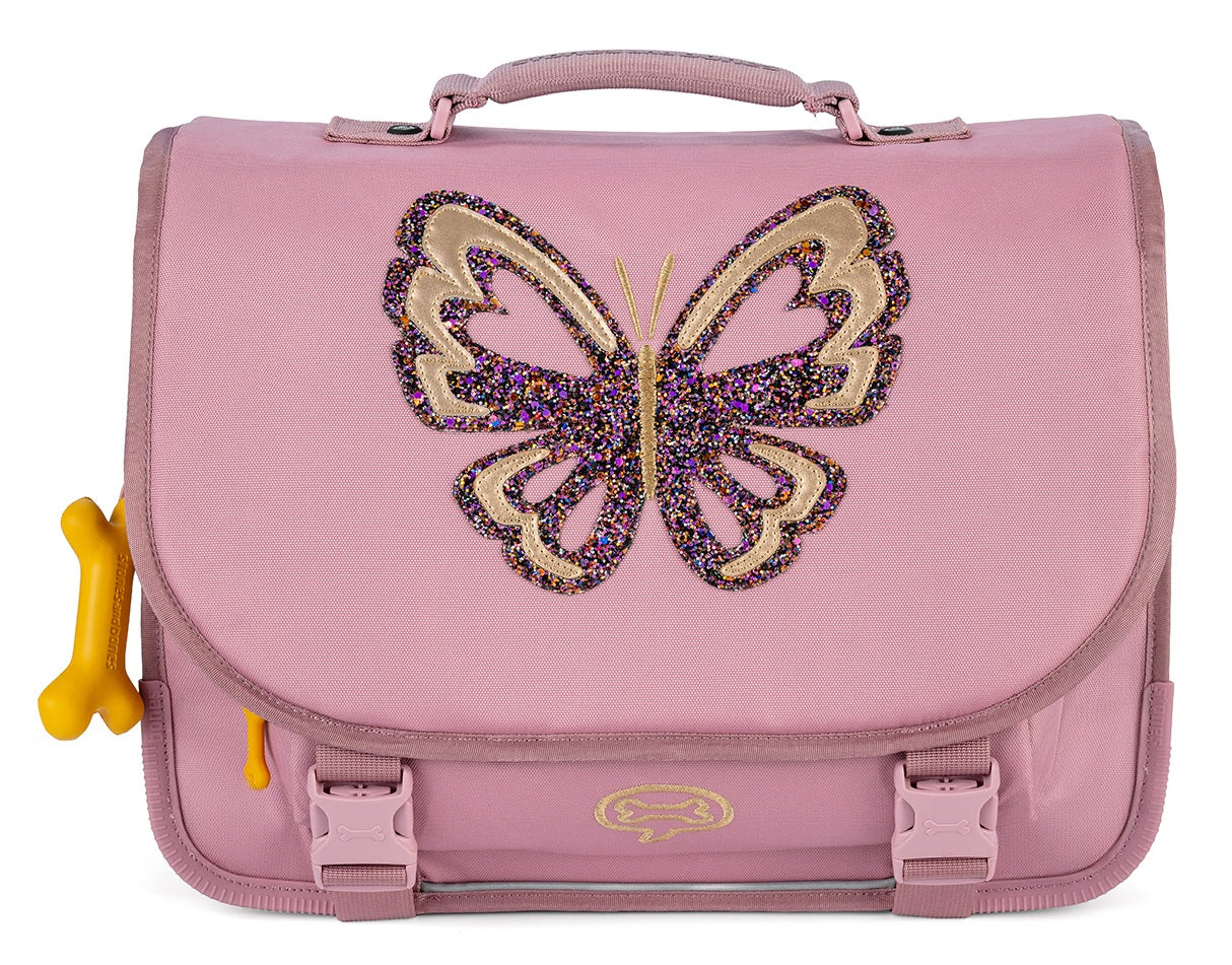 Stones & Bones rugzak - Stones & Bones Accessoires - Lila | 23086 Lily Glitter Butterfly