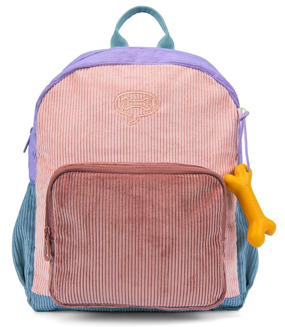 Stones & Bones Rugzak - Stones & Bones Accessoires - Roze | 11403 Ash Corduroy Lavender