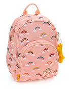 Stones & Bones Rugzak - Stones & Bones Accessoires - Roze | Laurel Rainbows Blossom