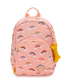 Stones & Bones Rugzak - Stones & Bones Accessoires - Roze | Laurel Rainbows Blossom