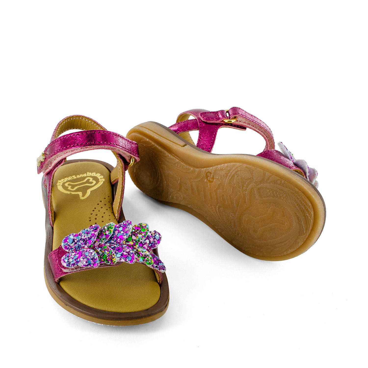 Stones & Bones Sandaal - Stones & Bones Kinderschoenen - Bordaux | Zelly 5451