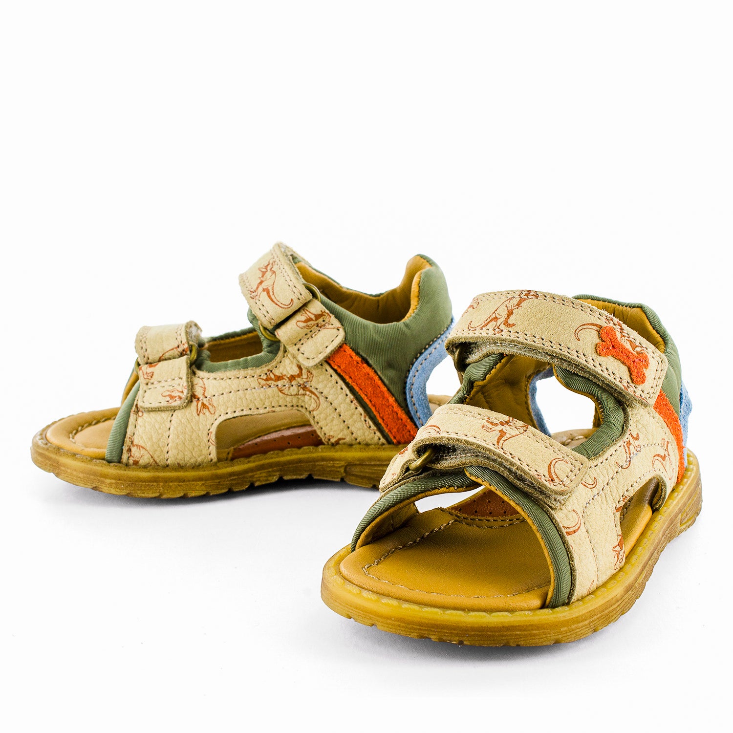 Stones & Bones Sandaal - Stones & Bones Kinderschoenen - Groen | Dito Sand Steelblue