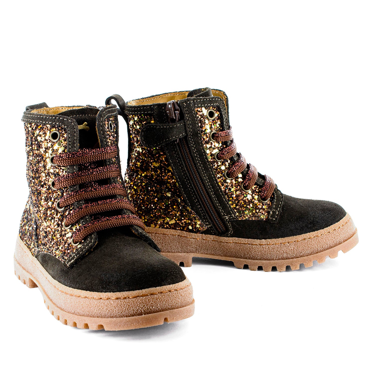Stones & Bones Sneaker - Stones & Bones Kinderschoenen - Brons | Blesa