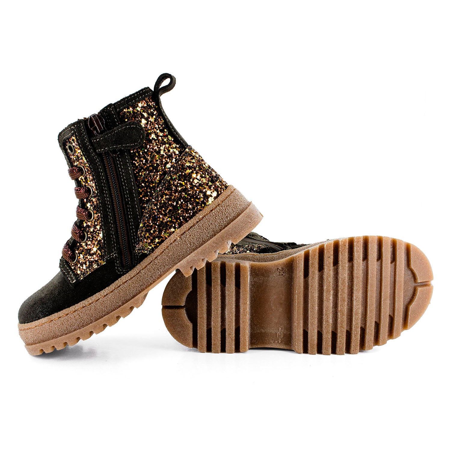 Stones & Bones Sneaker - Stones & Bones Kinderschoenen - Brons | Blesa