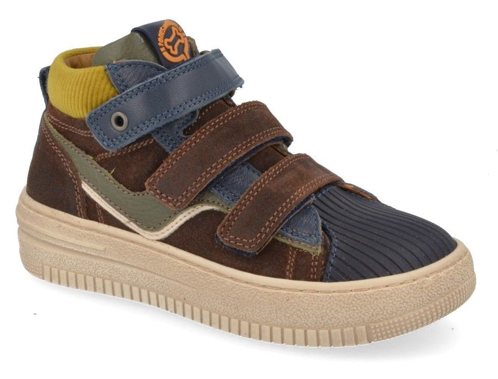 Stones & Bones Sneaker - Stones & Bones Kinderschoenen - Bruin | Munch 5273 Calf