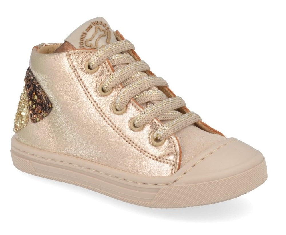 Stones & Bones Sneaker - Stones & Bones Kinderschoenen - Goud | Myra Goud  5292