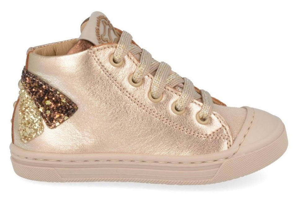 Stones & Bones Sneaker - Stones & Bones Kinderschoenen - Goud | Myra Goud  5292