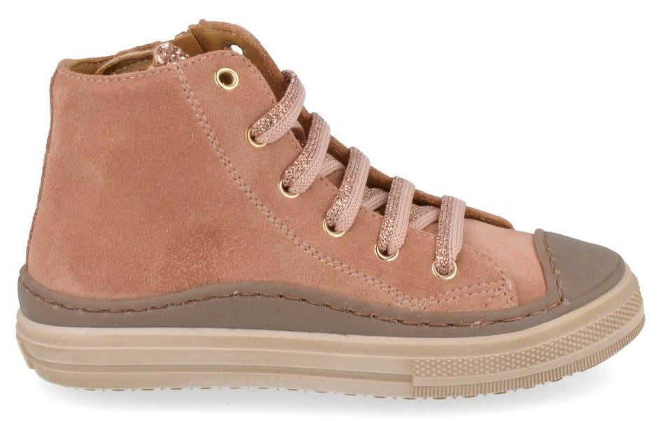 Stones & Bones Sneaker - Stones & Bones Kinderschoenen - Sand | Laris crs Glitter sand 5428