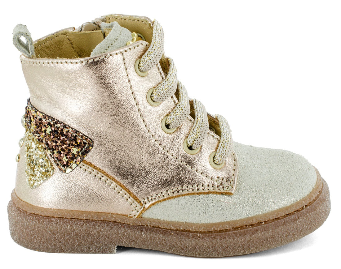 Stones & Bones Veterboot - Stones & Bones Kinderschoenen - Goud | Pixy 5294