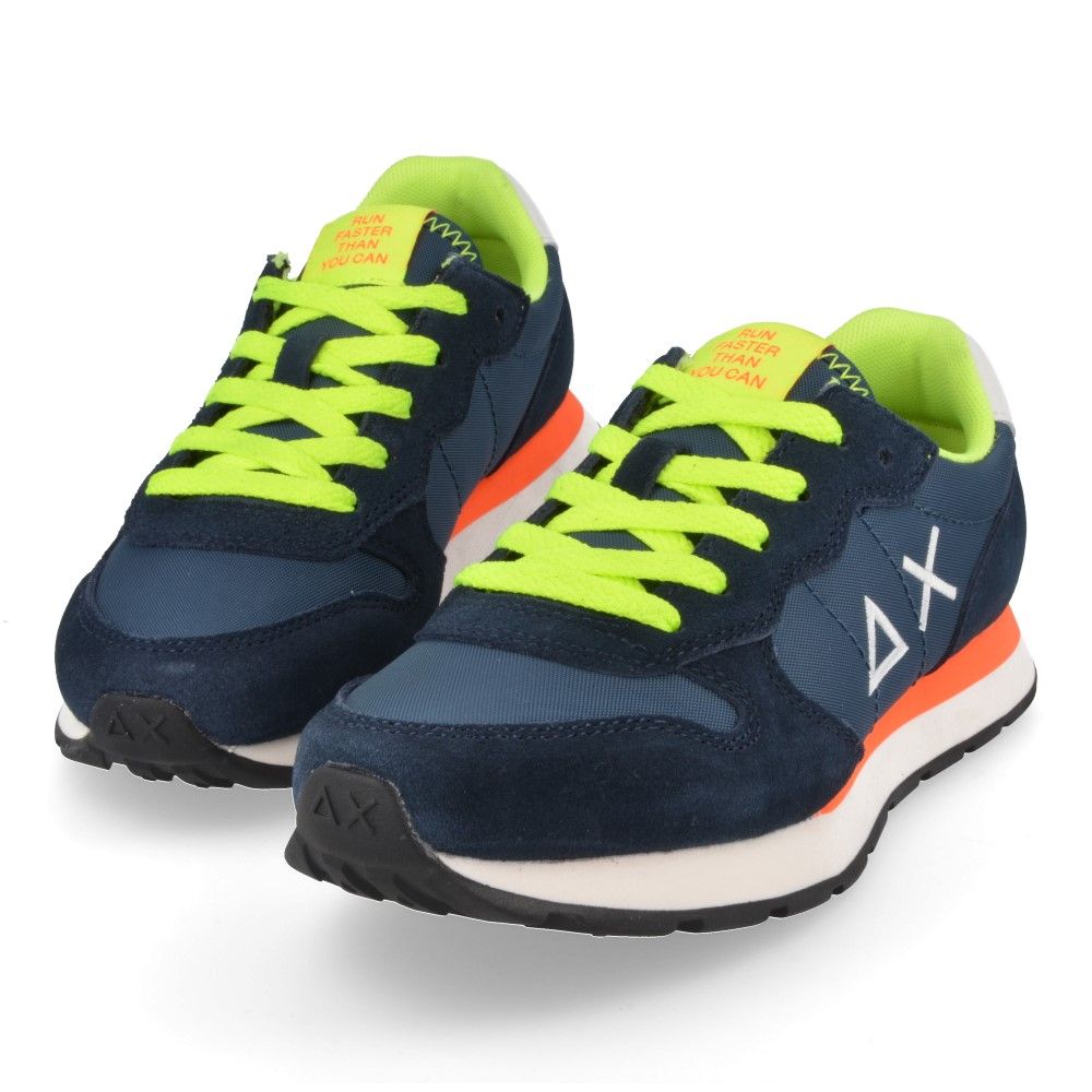 Sun '68 Sneaker - Sun '68 Kinderschoenen - Blauw | Boy's Tom Fluo