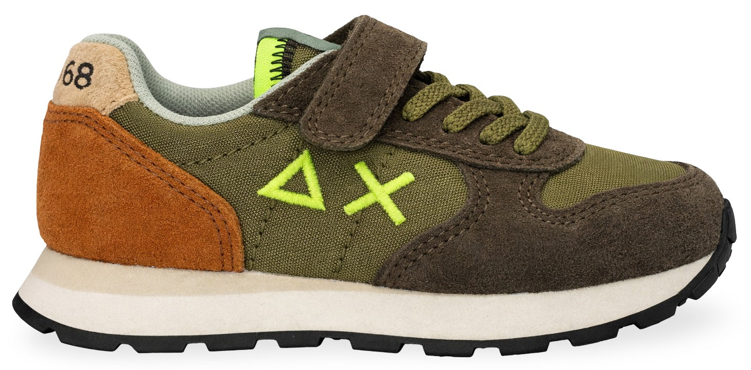 Sun '68 Sneaker - Sun '68 Kinderschoenen - Groen | Boy's Tom Multicolor