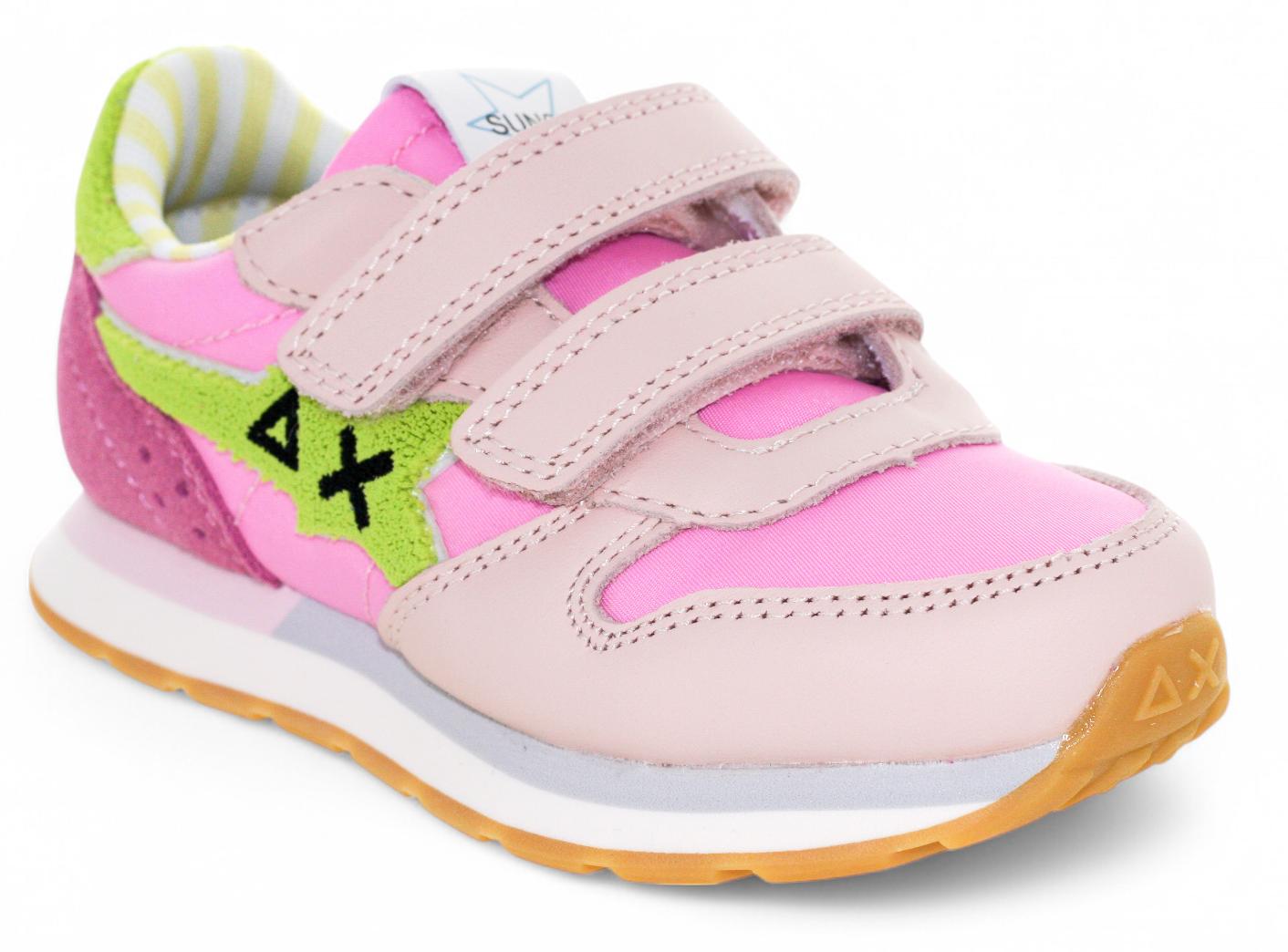 Sun '68 Sneaker - Sun '68 Kinderschoenen - Roze | Big Stargirl Sponge vl