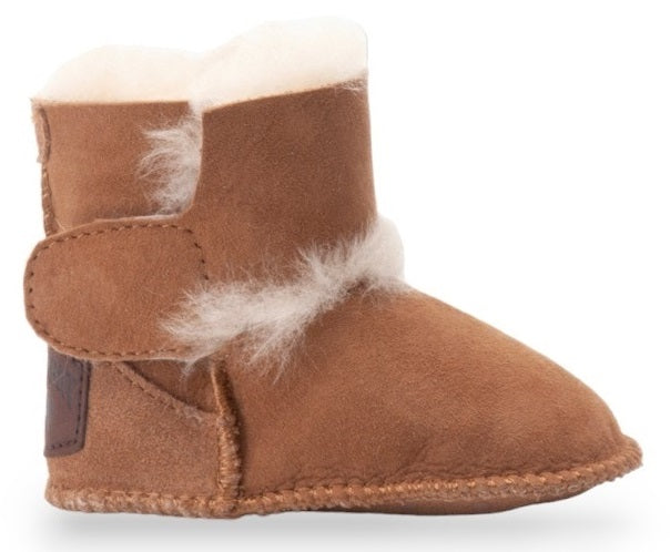 Warmbat Baby Bootie - Warmbat Babyschoenen - Cognac | Hay