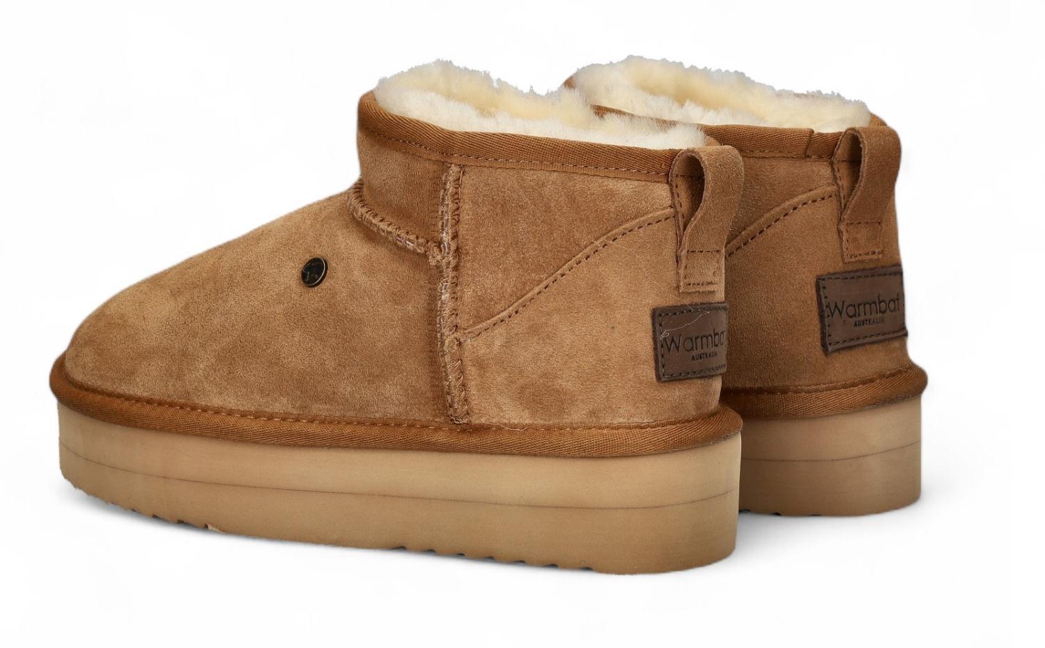 Warmbat Boot - Warmbat Damesschoenen | Durack Women Suede Boot Plateau