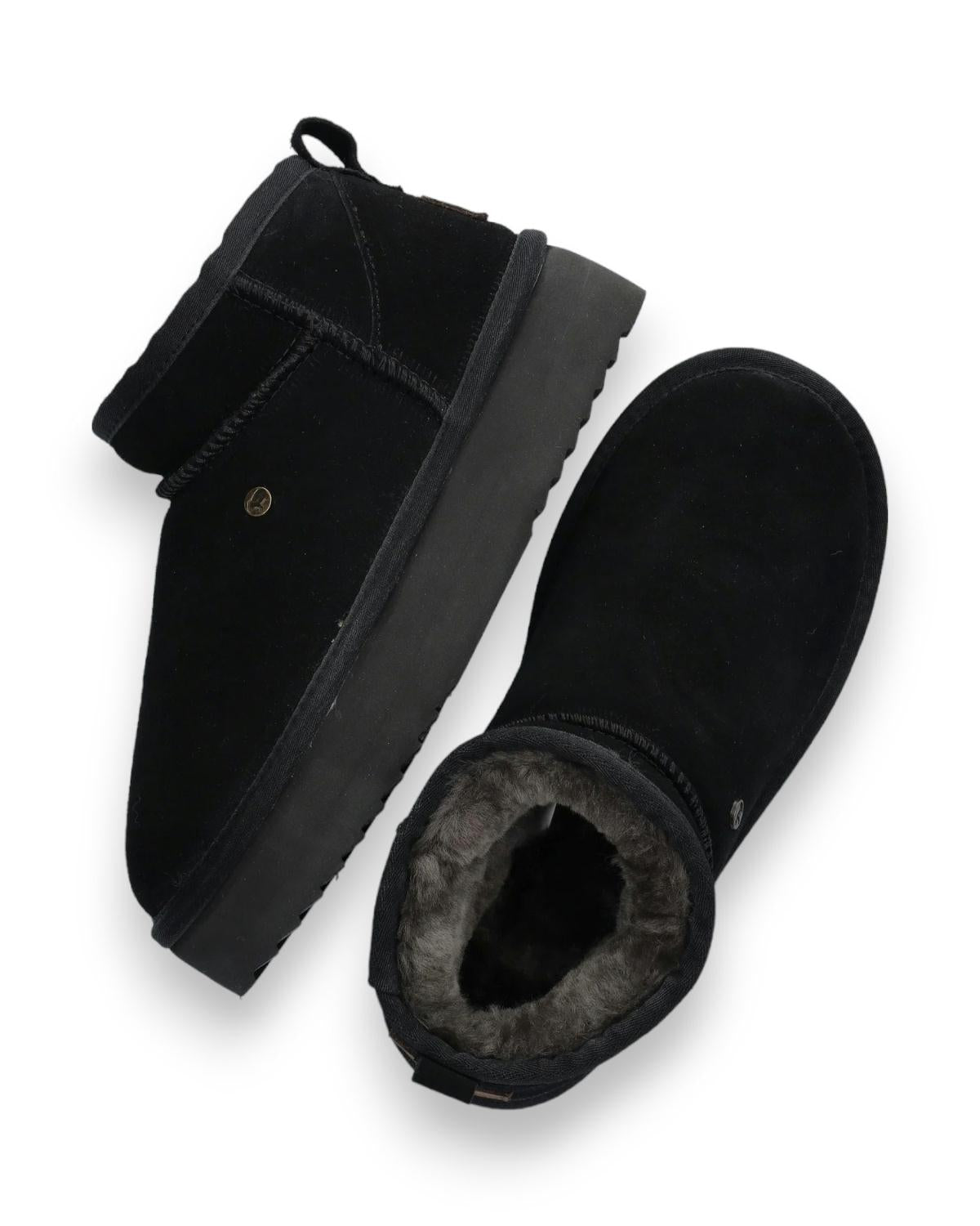 Warmbat Boot - Warmbat Damesschoenen | Durack Women Suede Boot Plateau