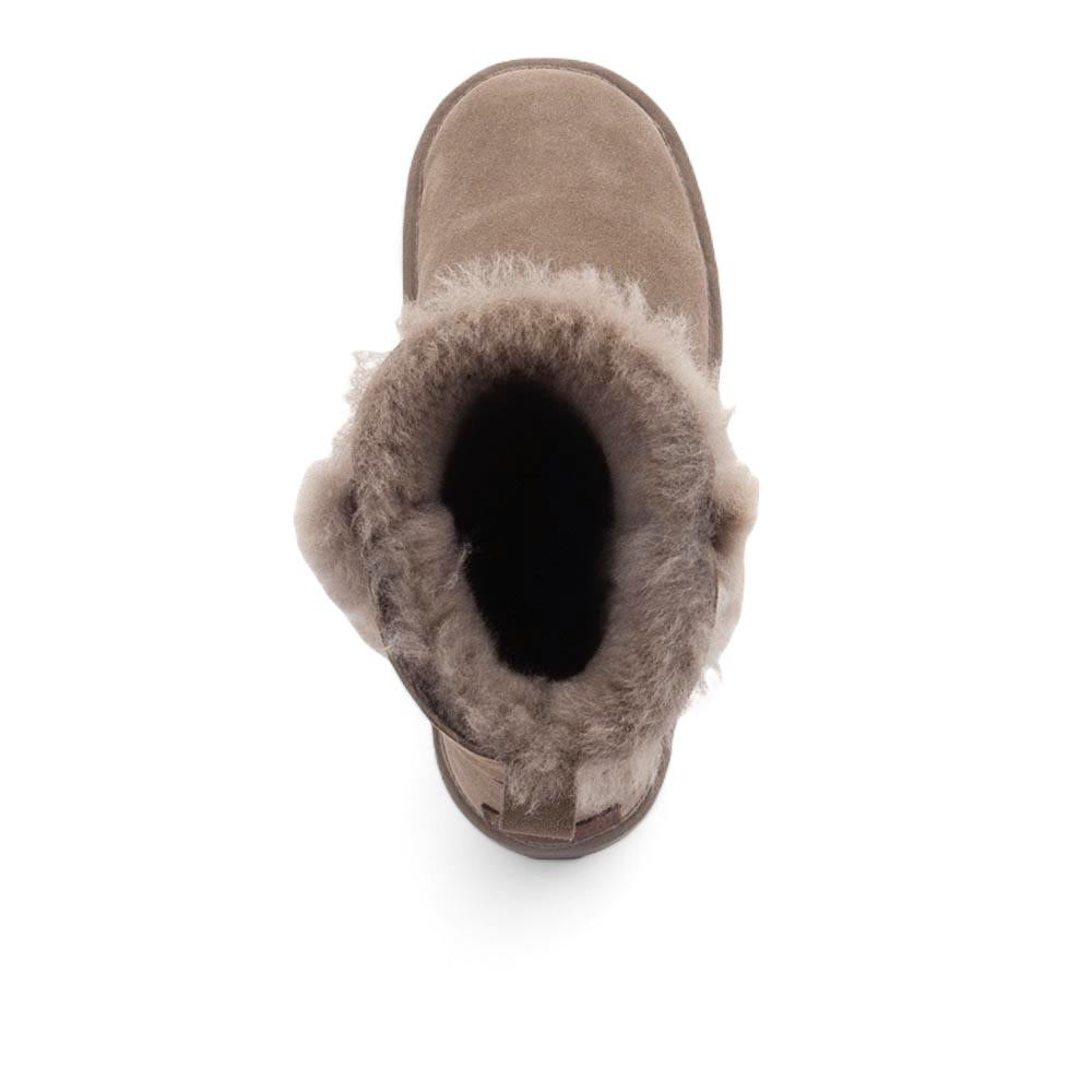 Warmbat Boot - Warmbat Damesschoenen | Kangaroo Suede Boot Plateau