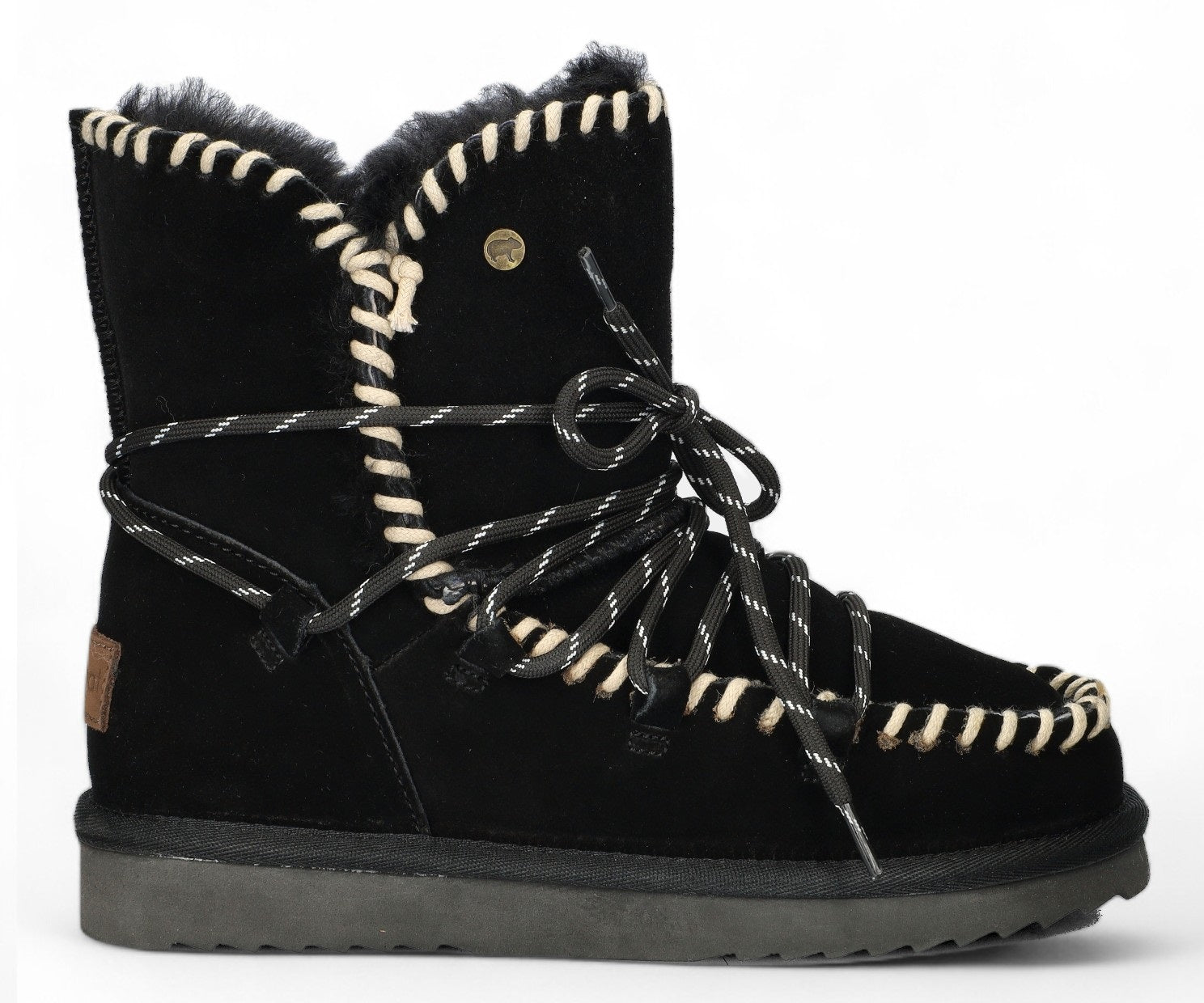 Warmbat Boot - Warmbat Damesschoenen | Waturra Women Suede lace boot