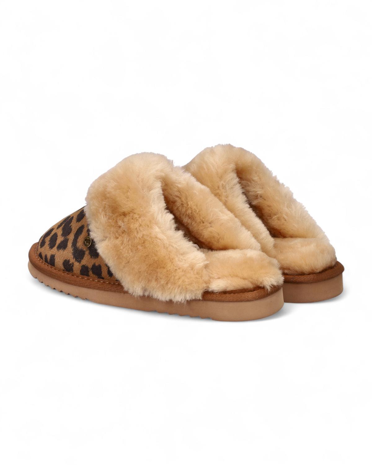 Warmbat Slide - Warmbat Damesschoenen - Cognac | Collie Panther