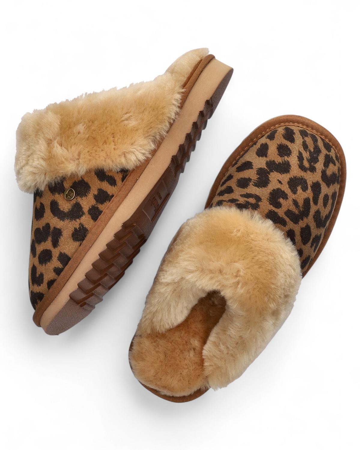 Warmbat Slide - Warmbat Damesschoenen - Cognac | Collie Panther