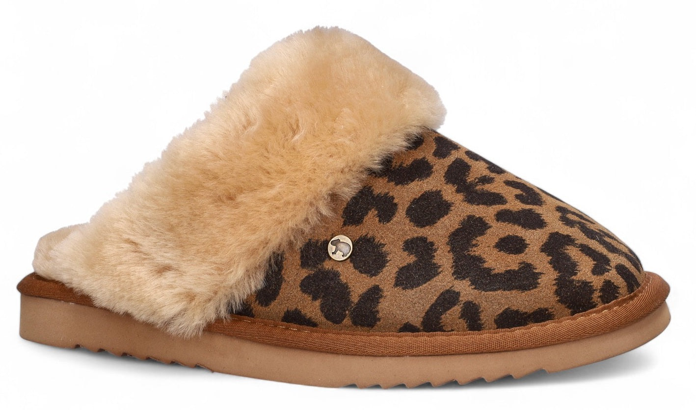 Warmbat Slide - Warmbat Damesschoenen - Cognac | Collie Panther