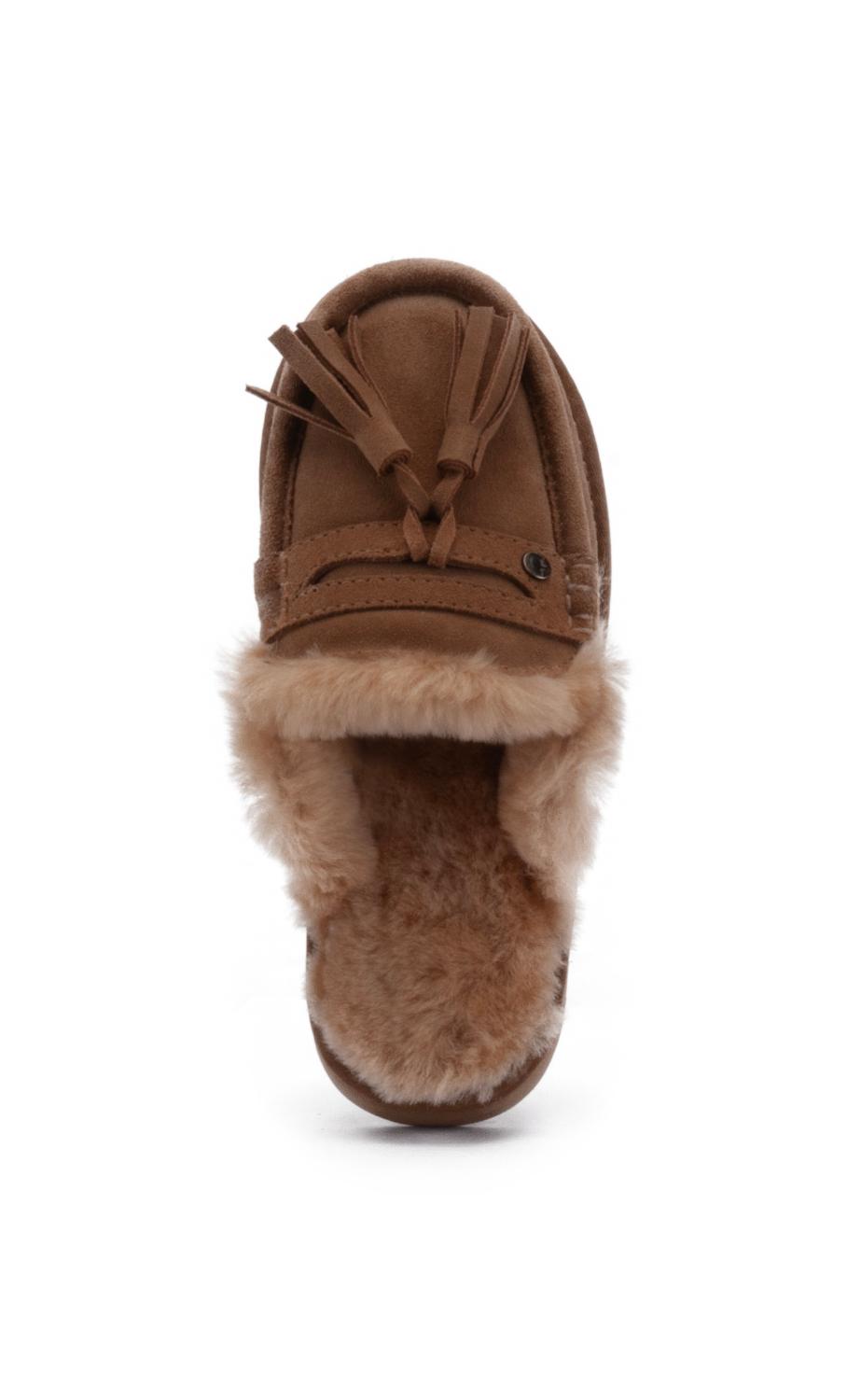 Warmbat Slide - Warmbat Damesschoenen - Cognac | Temora