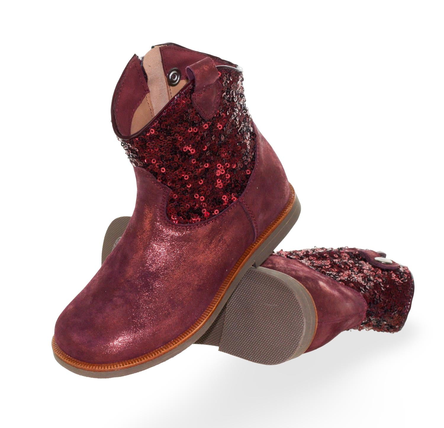 Zecchino D Oro Laarsje - Zecchino D'oro Kinderschoenen - Bordaux | A11-1130 Special