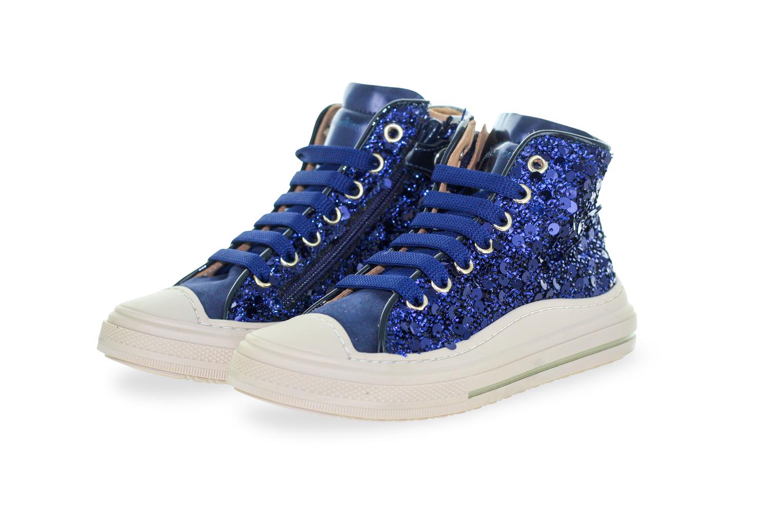 Zecchino D'Oro Sneaker - Zecchino D'oro Kinderschoenen - Blauw | F13-4305