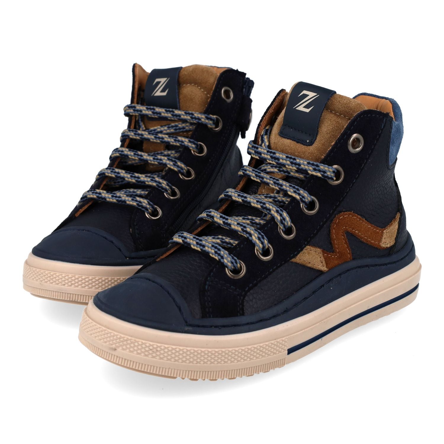 Zecchino D'Oro Sneaker - Zecchino D'oro Kinderschoenen - Blauw | F13-4354