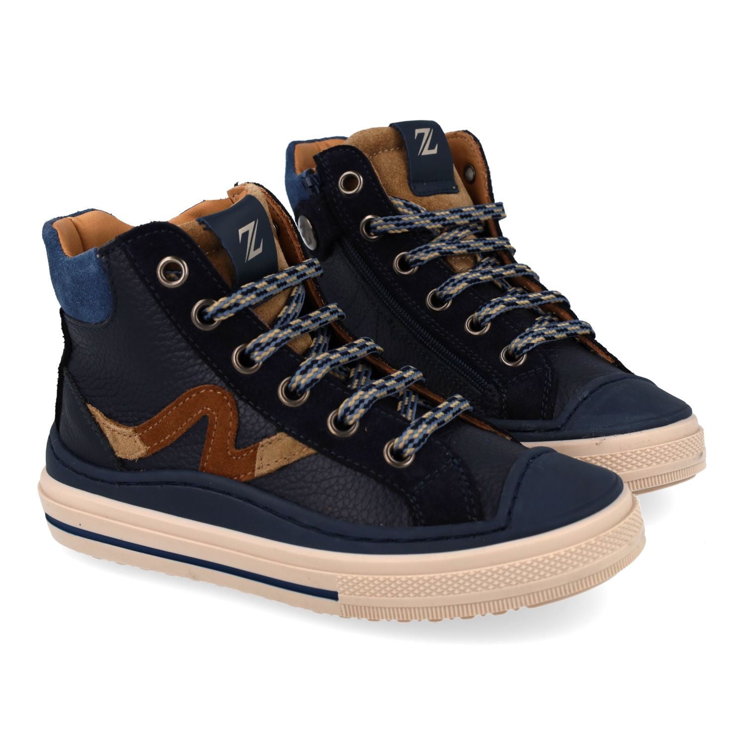 Zecchino D'Oro Sneaker - Zecchino D'oro Kinderschoenen - Blauw | F13-4354