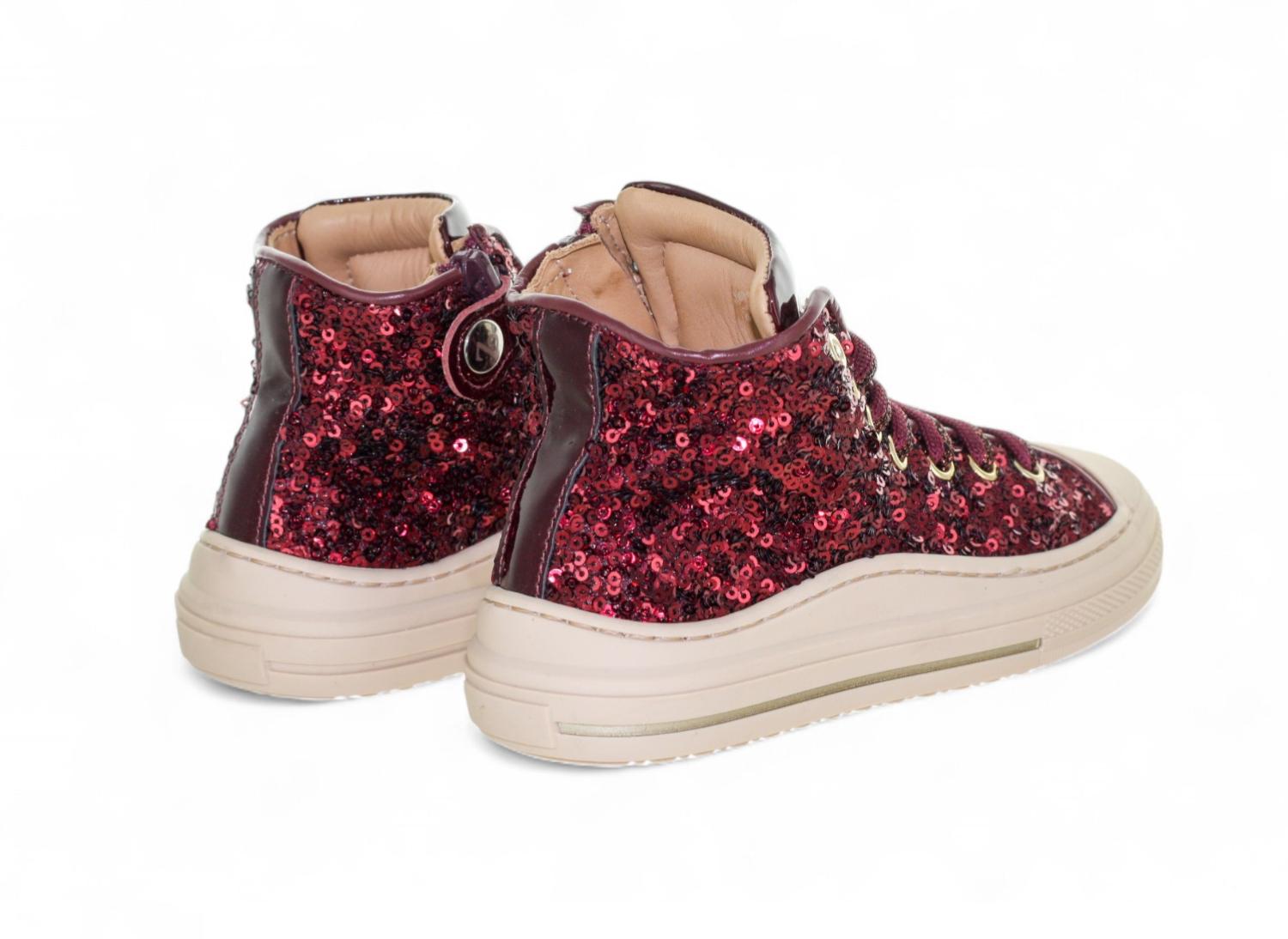 Zecchino D´Oro Sneaker - Zecchino D'oro Kinderschoenen - Bordaux | F13-4305 Special