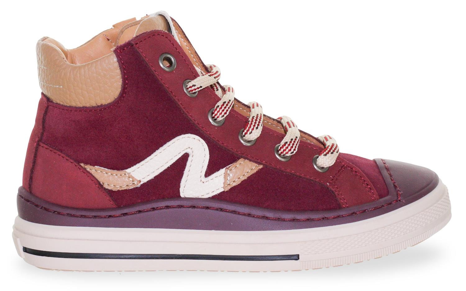 Zecchino D'Oro Sneaker - Zecchino D'oro Kinderschoenen - Bordaux | F13-4354
