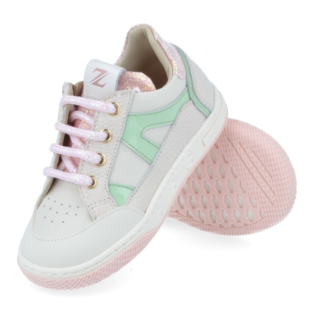 Zecchino D'Oro Sneaker - Zecchino D'oro Kinderschoenen - Ecru | N12-1658