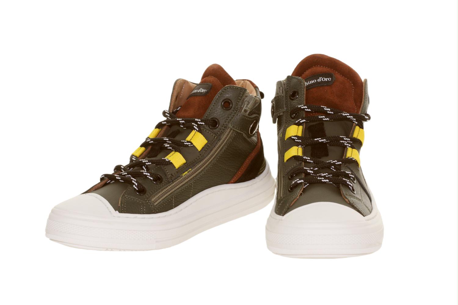 Zecchino D'Oro Sneaker - Zecchino D'oro Kinderschoenen - Groen | F13-4319 Groen